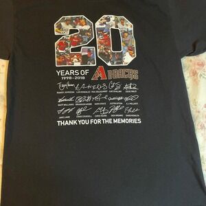 Arizona Diamondbacks 20th Anniversary Shirt‎ Size L